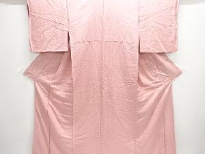 ねじり花模様小紋着物